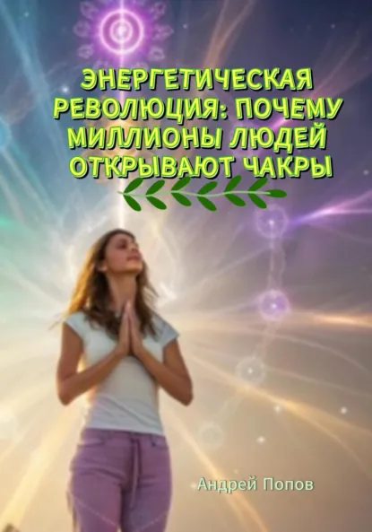 Обложка книги Энергетическая революция: почему миллионы людей открывают чакры, Андрей Попов