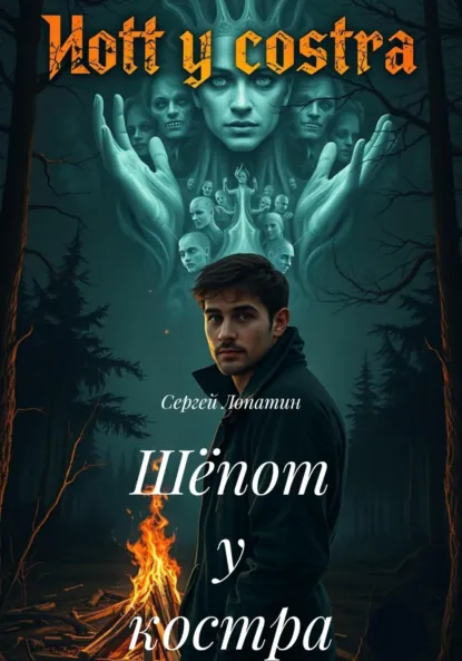 Обложка книги Шёпот у костра, Сергей Александрович Лопатин