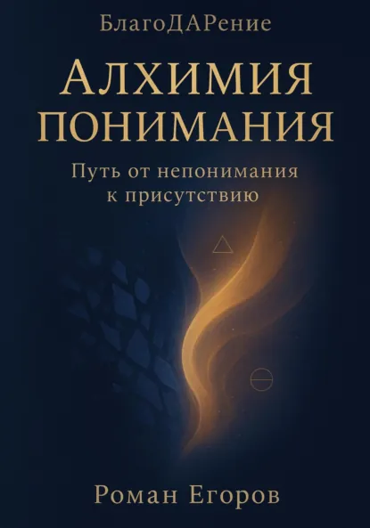 Обложка книги «Алхимия понимания», Роман Егоров