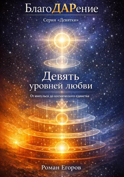Обложка книги «Девять уровней Любви», Роман Егоров