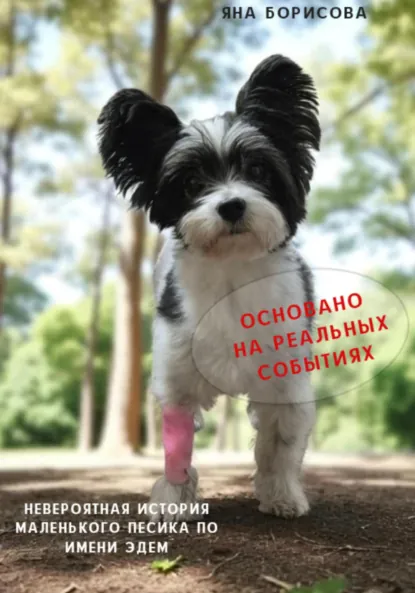 Обложка книги Невероятная история маленького песика по имени Эдем, Яна Геннадьевна Борисова
