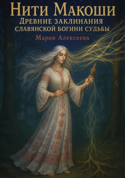 Обложка книги Нити Макоши. Древние заклинания славянской богини судьбы, Мария Алексеевна Алексеева
