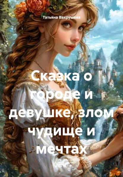 Обложка книги Сказка о городе и девушке, злом чудище и мечтах, Татьяна Вахрушева