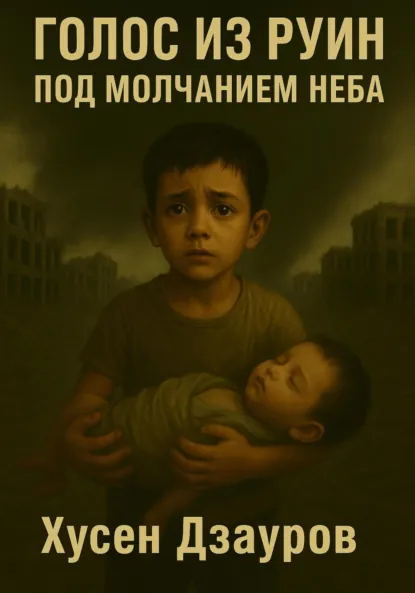 Обложка книги Голос из руин под молчанием неба, Хусен Алиевич Дзауров
