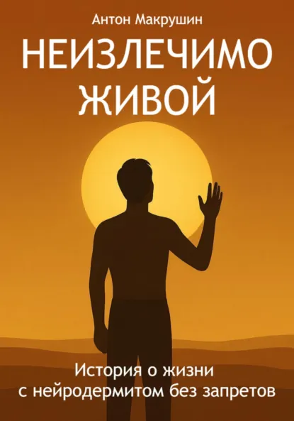 Обложка книги Неизлечимо живой. История о жизни с нейродермитом без запретов, Антон Викторович Макрушин