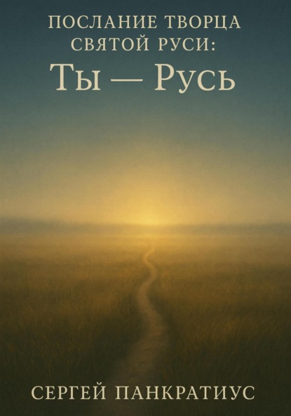 

Послание Творца Святой Руси: «Ты – Русь»