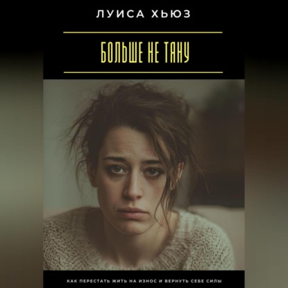 

Больше не тяну. Как перестать жить на износ и вернуть себе силы