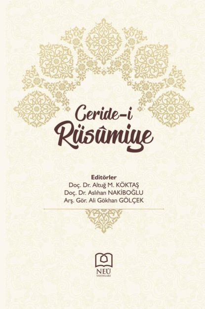 CERİDE - İ RÜSÛMİYE