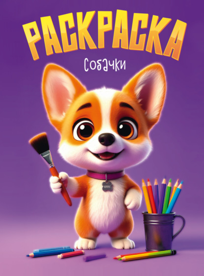 

Раскраска. Собачки