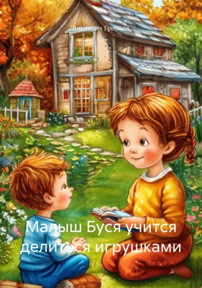 Обложка книги Малыш Буся учится делиться игрушками, Виктория Александровна Громова