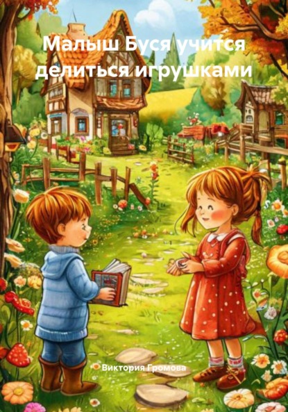 

Малыш Буся учится делиться игрушками