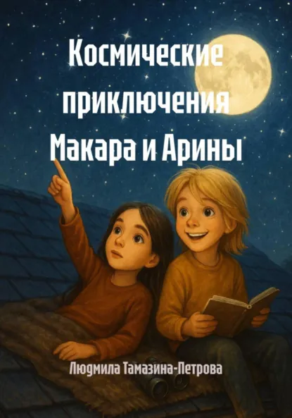 Обложка книги Космические приключения Макара и Арины, Людмила Тамазина-Петрова