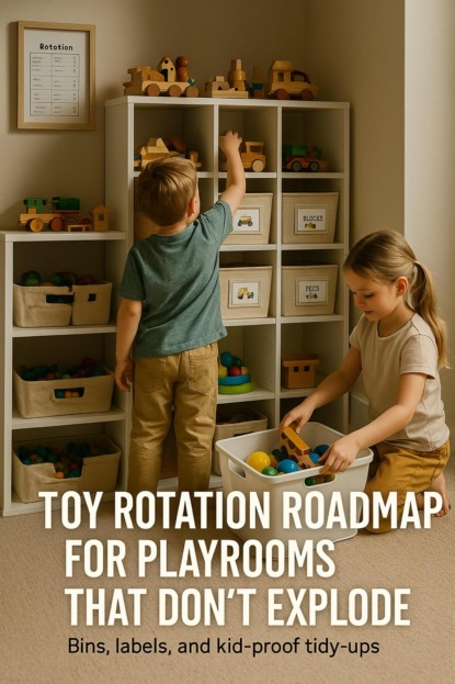 Toy Rotation Roadmap for Playrooms That Don't Explode