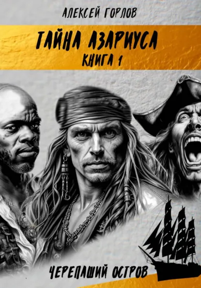Обложка книги Тайна Азариуса. Книга 1. Черепаший остров, Алексей Горлов