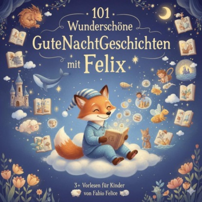 Felix & 101 Wunderschöne Kinder Gutenachtgeschichten mit Felix als Hauptfigur.
