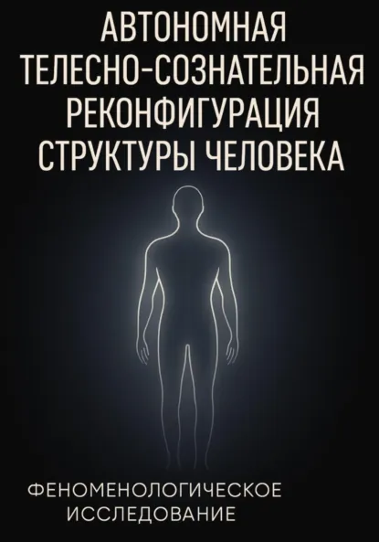 Обложка книги Автономная телесно-сознательная реконфигурация структуры человека (АТСРСЧ): феноменологическое исследование, Altynai Izatkadyr kyzy