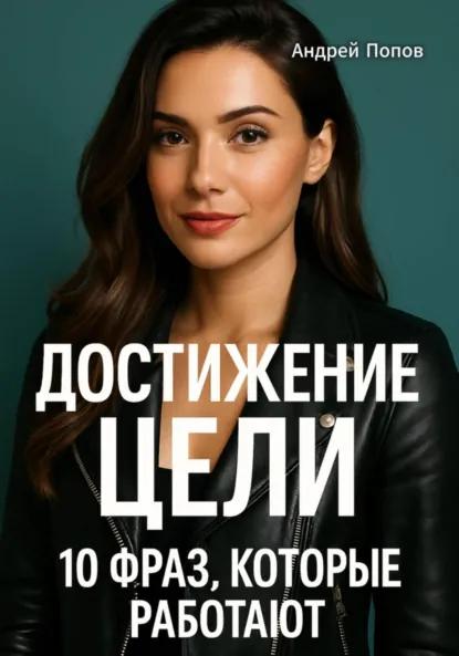 Обложка книги Достижение цели: 10 фраз, которые работают, Андрей Попов