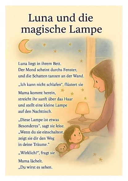 Lunas Lampe – Eine Reise ins Traumland