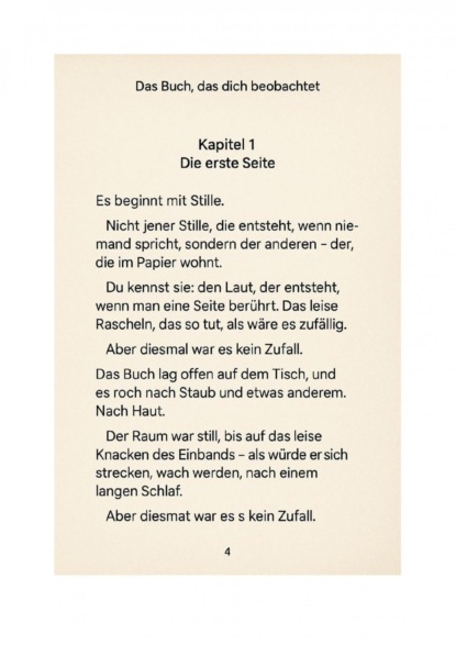 Das Buch, das dich Liest