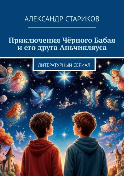 Обложка книги Приключения Чёрного Бабая и его друга Аньчикляуса. Литературный сериал, Александр Стариков
