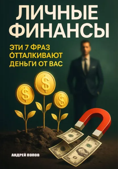 Обложка книги Личные финансы. Эти 7 фраз отталкивают деньги от вас, Андрей Попов