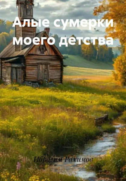 Обложка книги Алые сумерки моего детства, Ибрагим Рахимов