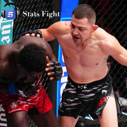 Финиш в первом раунде! Гарсия уничтожил Онаму на турнире UFC в Лас-Вегасе