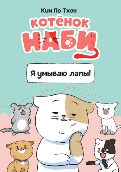 Котёнок Наби. Я умываю лапы!