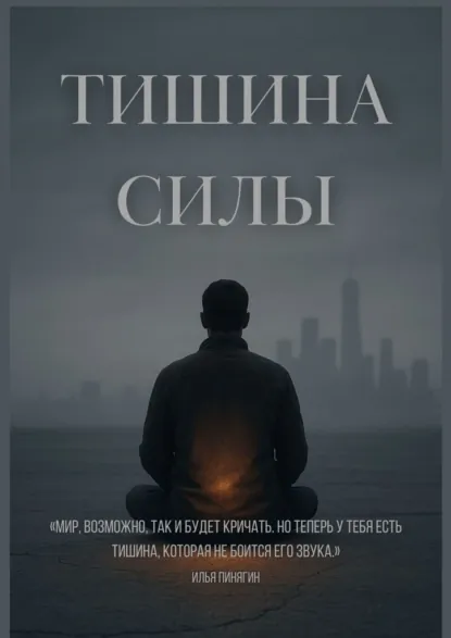 Обложка книги Тишина силы. Мир, возможно, так и будет кричать. Но теперь у тебя есть тишина, которая не боится его звука, Илья Викторович Пинягин