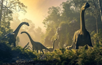 Природа в эпоху динозавров