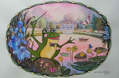 Сказка Илоны Яхимович "Поющий лягушонок"