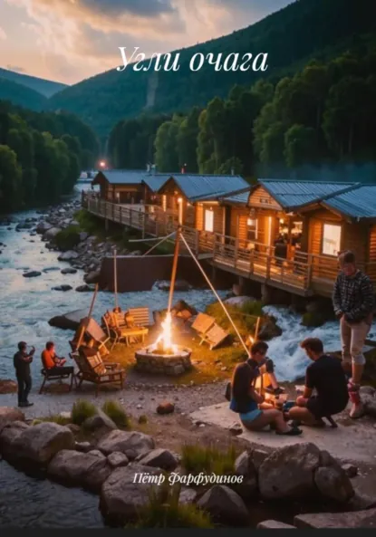 Обложка книги Угли очага, Пётр Михайлович Фарфудинов