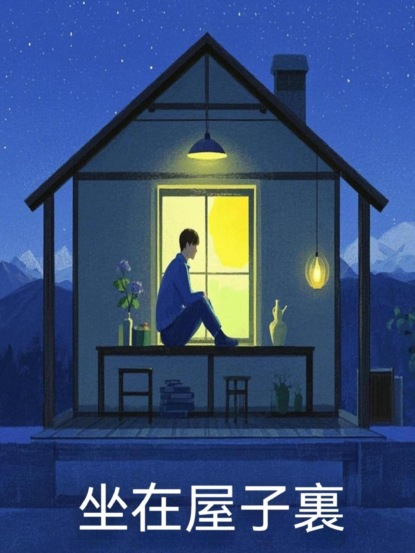 坐在屋子裏