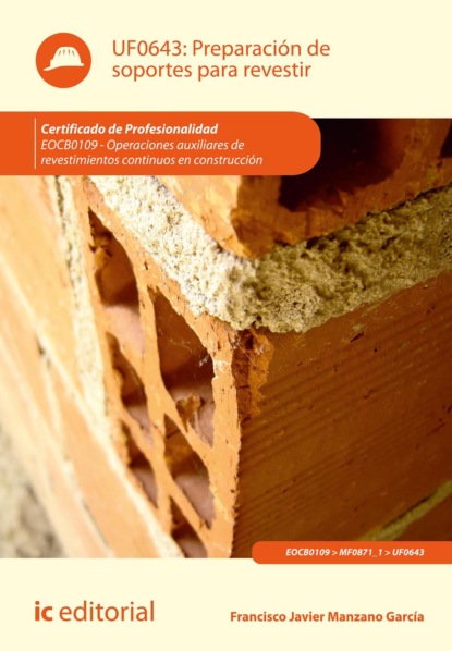 Preparación de soportes para revestir. EOCB0109