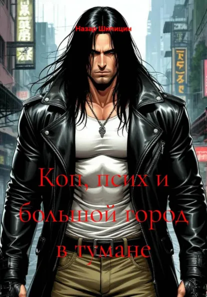 Обложка книги Коп, псих и большой город в тумане, Назар Дмитриевич Шипицин