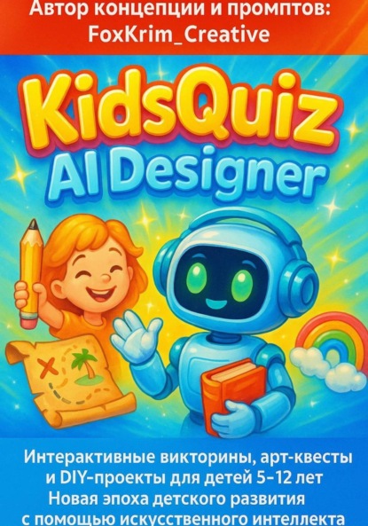 

KidsQuiz AI Designer: Игровые викторины, арт-квесты и DIY-проекты с искусственным интеллектом для детей 5–12 лет