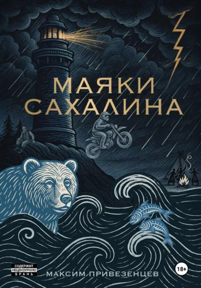 Обложка книги Маяки Сахалина, Максим Привезенцев