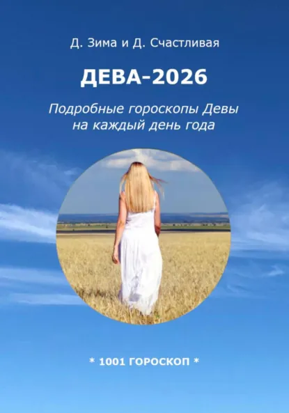 Обложка книги Дева-2026: Подробные гороскопы Девы на каждый день года, Дмитрий Зима