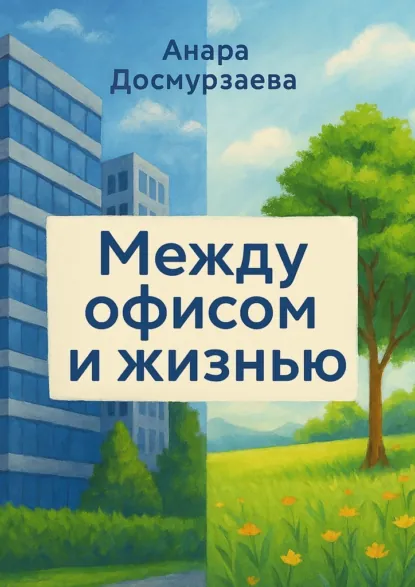 Обложка книги Между офисом и жизнью, Анара Досмурзаева