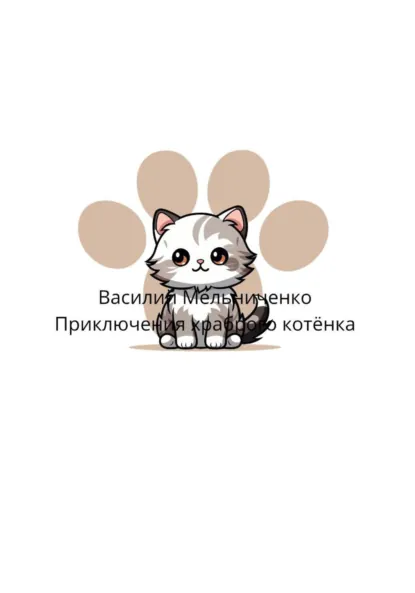 Обложка книги Приключения храброго котёнка, Василий Владимирович Мельниченко