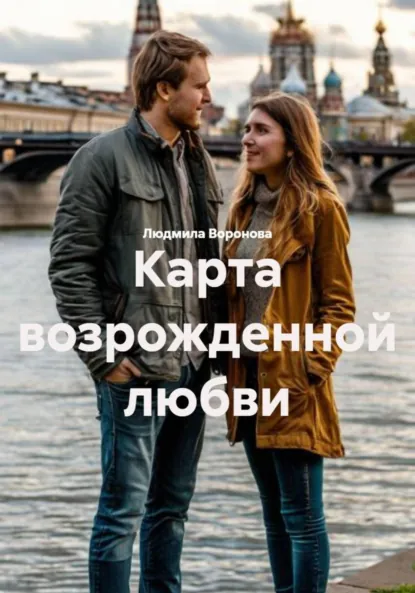 Обложка книги Карта возрожденной любви, Людмила Воронова