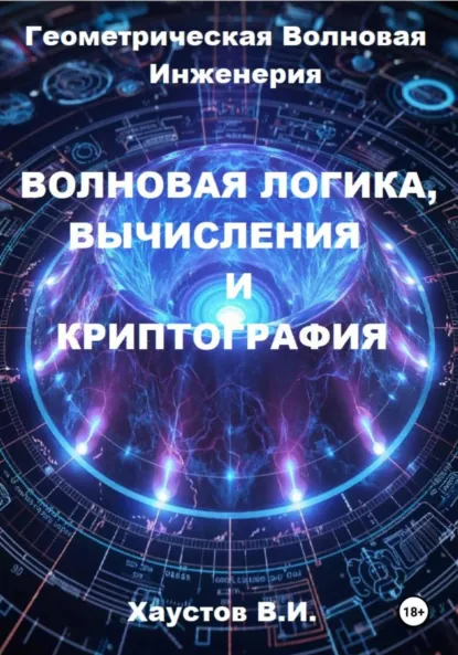 Обложка книги Волновая логика, вычисления и криптография на основе Геометрической Волновой Инженерии, Владимир Игоревич Хаустов