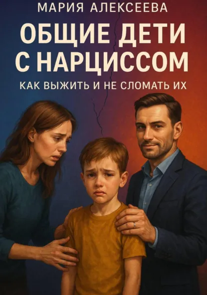 Обложка книги Общие дети с нарциссом. Как выжить и не сломать их, Мария Алексеевна Алексеева