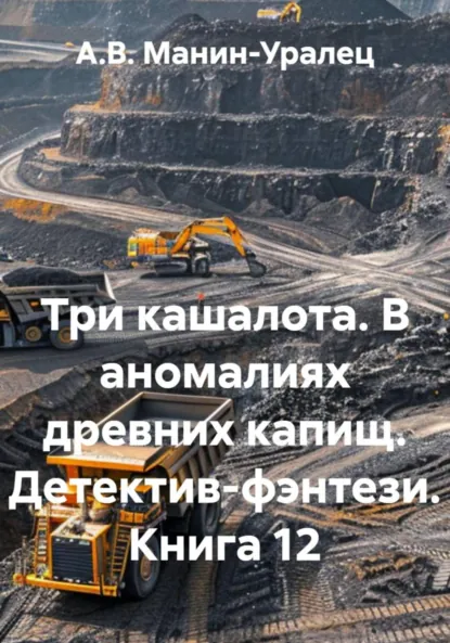 Обложка книги Три кашалота. В аномалиях древних капищ. Детектив-фэнтези. Книга 12, А.В. Манин-Уралец