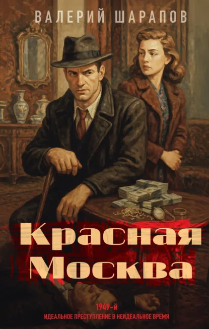 Обложка книги Красная Москва, Валерий Шарапов