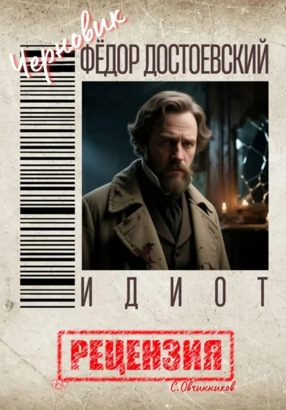 Обложка книги Фёдор Достоевский. Идиот. Рецензия, Сергей Овчинников