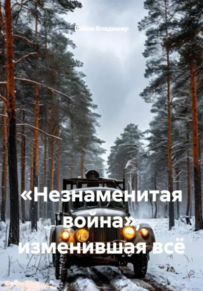 Обложка книги «Незнаменитая война», изменившая всё, Война Владимирович Владимир