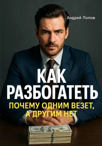 Обложка книги Как разбогатеть: почему одним везет, а другим нет, Андрей Попов