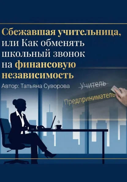 Обложка книги Сбежавшая учительница, или Как обменять школьный звонок на финансовую независимость, Суворова Татьяна