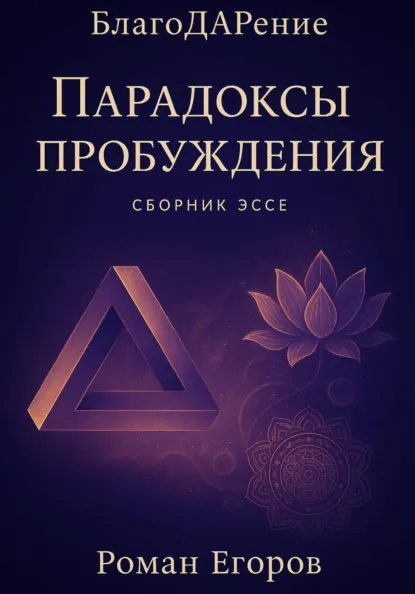 Обложка книги «Парадоксы пробуждения», Роман Егоров